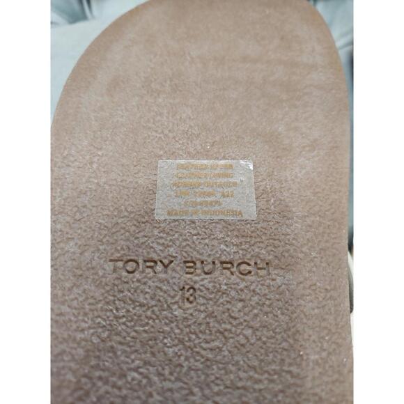 Tory Burch Miller Cloud Leather Sandals Womens Shoes 13 New - Picture 7 of 16